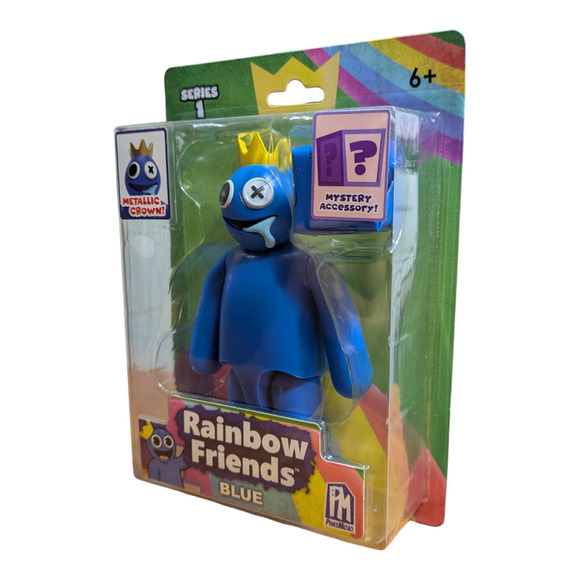 Roblox - Rainbow Friends - Blue Action Figure - Series 1 - Posable 5-inch Figure - Picture 3 of 5